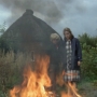 janet burns their belongings